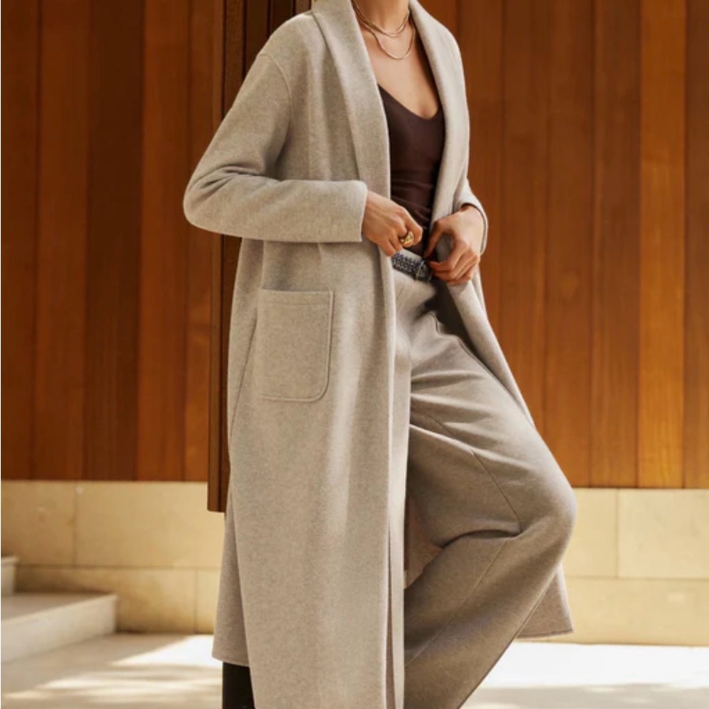 OGL Cream Trench Coat-New with Tags! - Picture 5 of 9